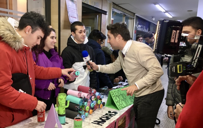EL 5% DEL ALUMNADO DE 2º CURSO DE GRADOS SUPERIORES DEL CENTRO SAN LUIS LANZAN INICIATIVAS EMPRENDEDORAS Feria Ikasenpresa 2019